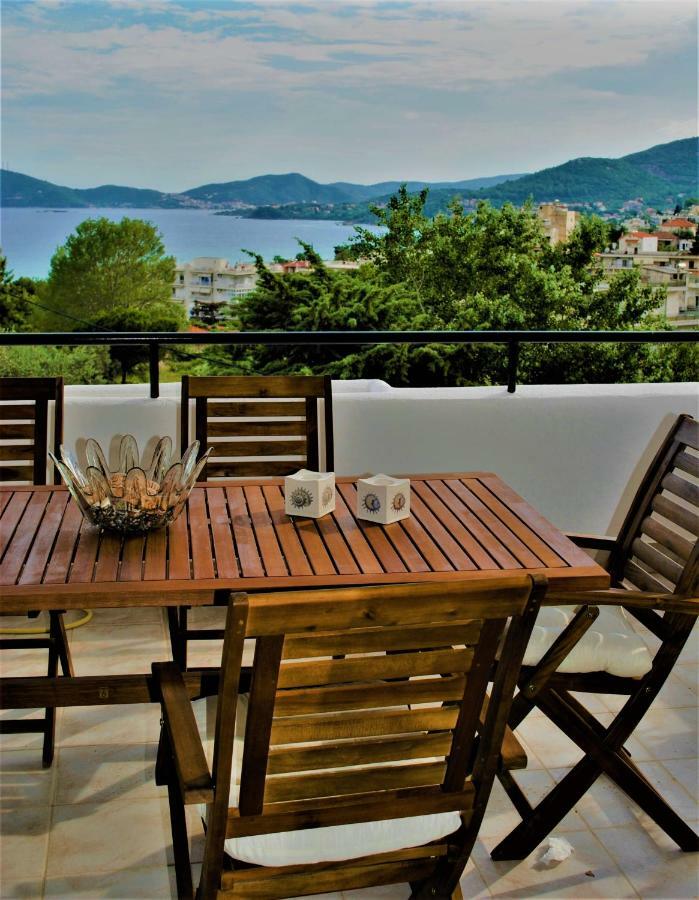 Kavala'S Pearl Apartment Palaiontsiflikion Luaran gambar
