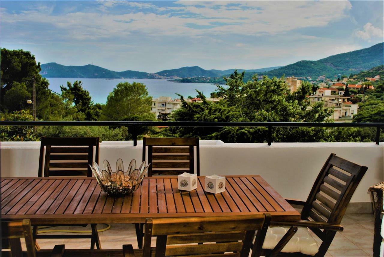 Kavala'S Pearl Apartment Palaiontsiflikion Luaran gambar